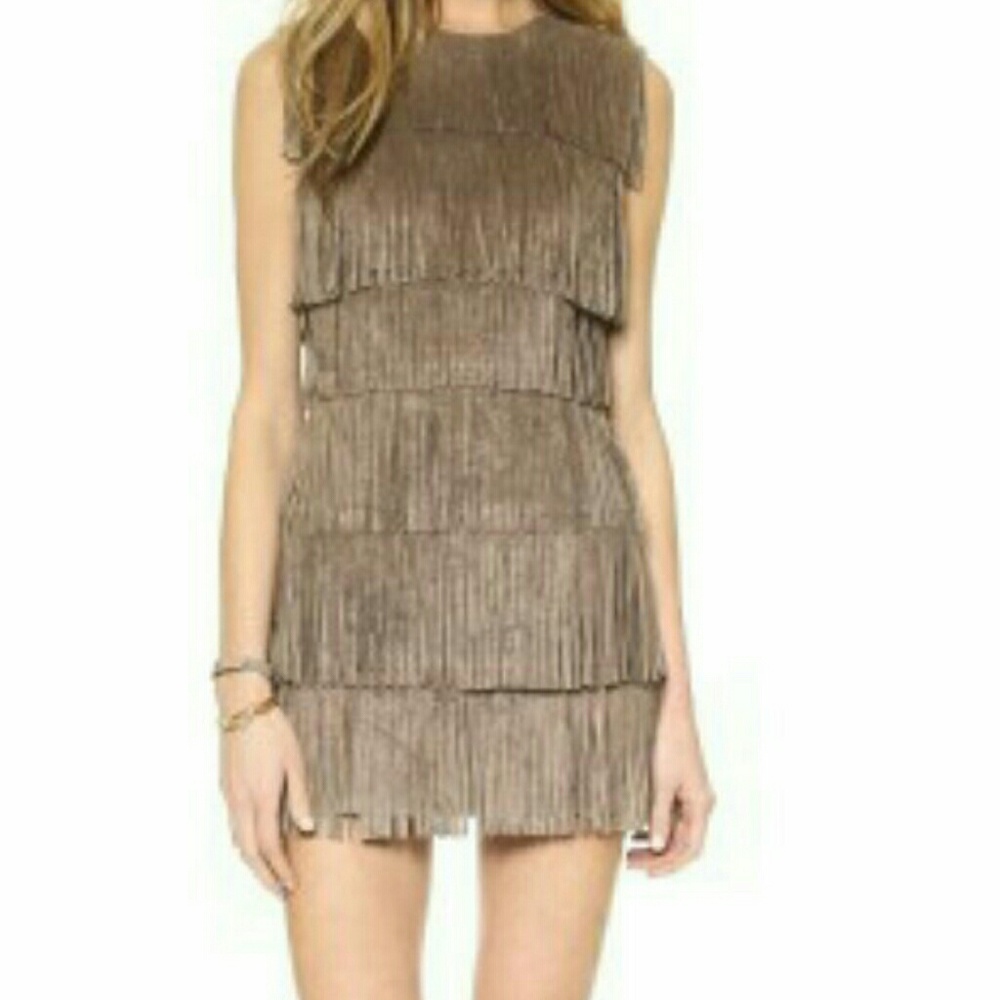 BCBG Fringe Dress - Picture 3 of 4